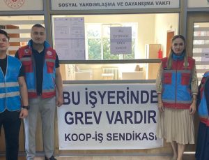 Koop-İş Sendikası grev kararı aldı: SYDV çalışanları iş bıraktı