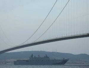 Türk donanması Boğaz’da millî teknoloji coşkusunu selamlayacak