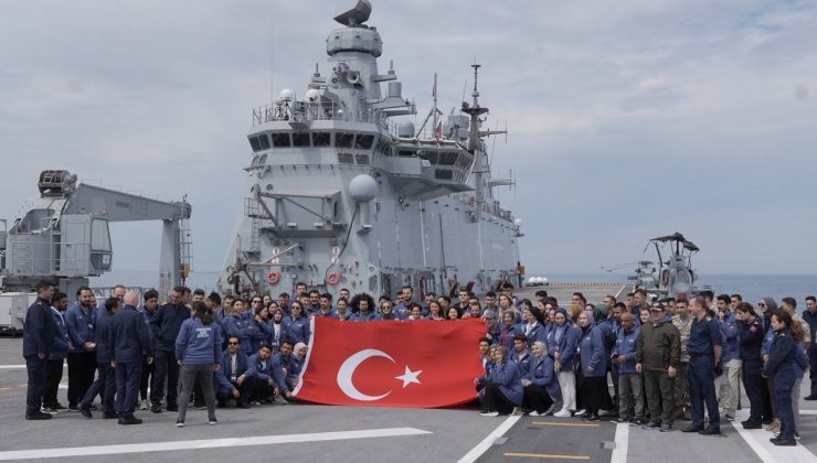 TCG Anadolu “Zafer Yolculuğu”na çıktı: Milli mücadele ruhu yaşatılacak