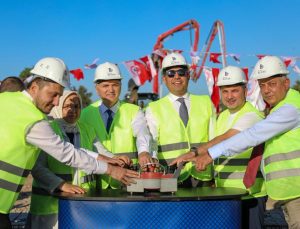 Düzce Tuhafiyeciler Pazaryeri'nin temeli atıldı