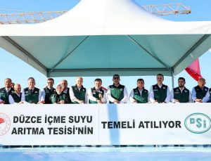 Tarım Bakanı Yumaklı, Düzce İçme Suyu Arıtma Tesisi'nin temelini attı