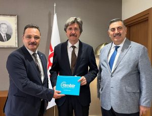 TİMBİR'den TRT Yönetim Kurulu Başkanı Prof. Dr. Ferudun Yılmaz'a ziyaret