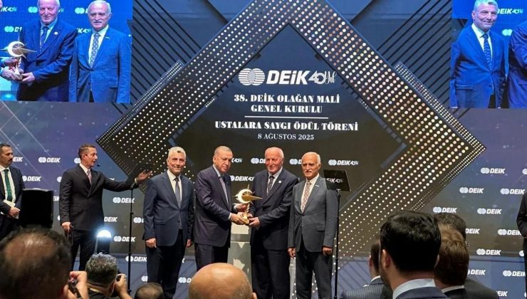 Rizeli İş İnsanı Halim Mete’ye Cumhurbaşkanı Erdoğan’dan “Yılın Ustaları” ödülü