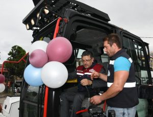 Trabzon TİSKİ 19 iş makinesini araç filosuna kattı