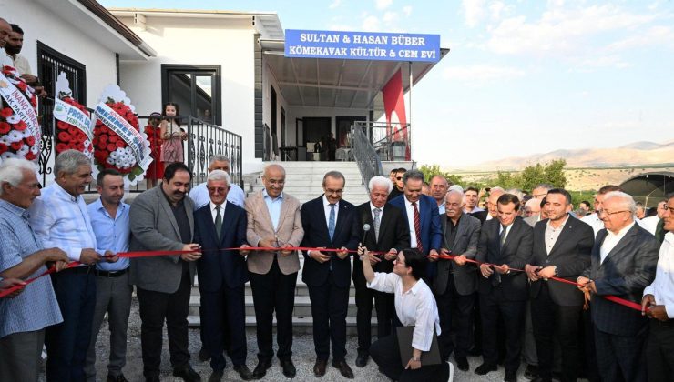 Cemevi açılışında birlik ve beraberlik mesajları