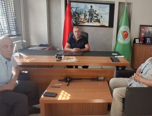 DP Beypazarı İlçe Başkanı Enver Atak’tan Ziraat Odası’na ziyaret