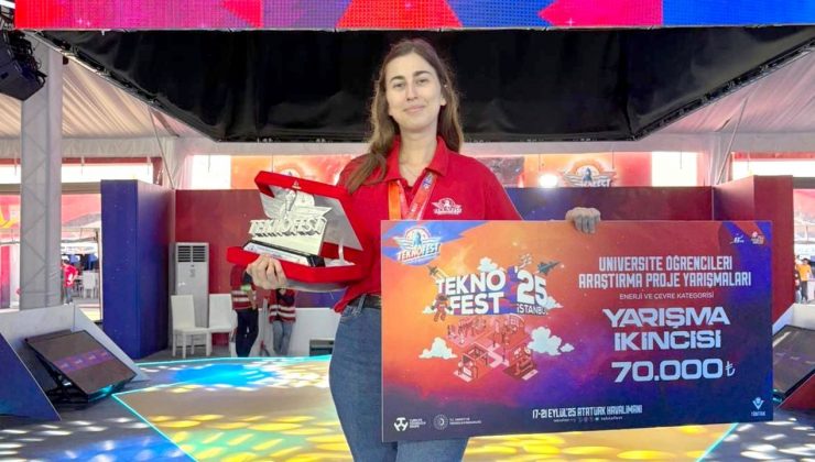 ÇOMÜ EcoSorb Takımı TÜBİTAK 2242 yarışmasında Türkiye ikincisi oldu