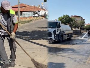 Karşıyaka’da caddeler ve sokaklar pırıl pırıl oldu