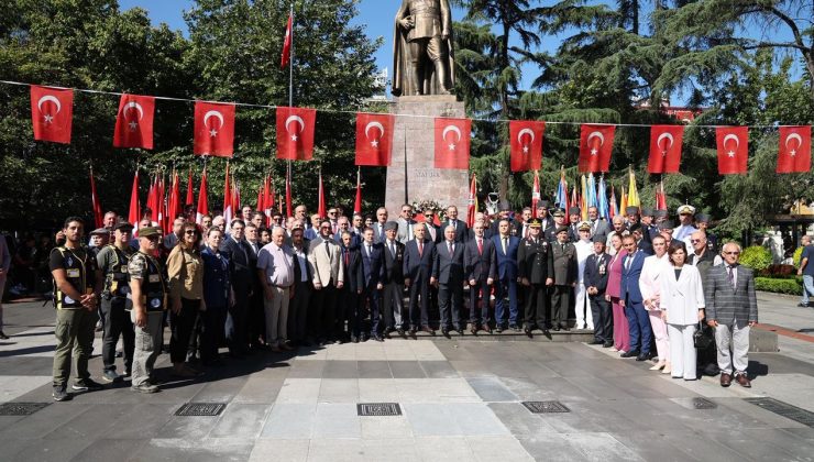 Atatürk'ün Trabzon'a gelişinin 101. yılı coşkuyla kutlandı