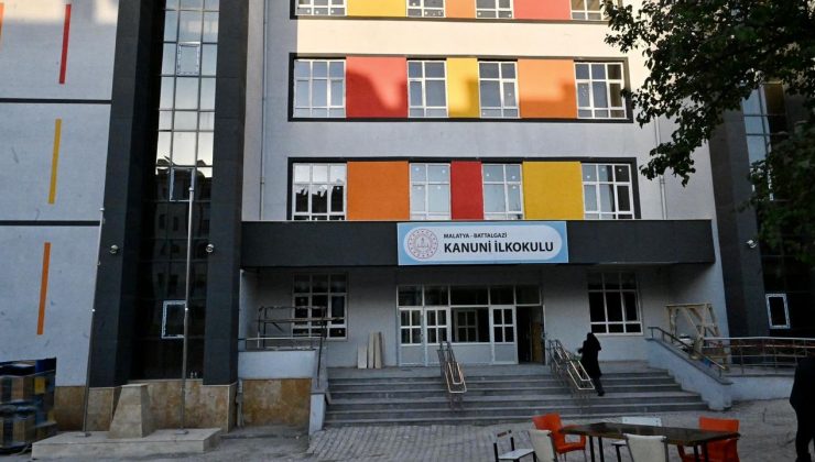 Malatya’da deprem sonrası derslik sayısı yüzde 25 arttı