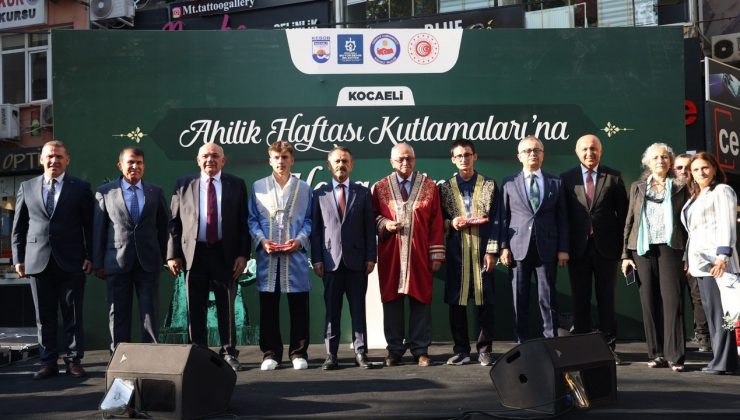 Ahilik Haftası Kocaeli'de coşkuyla kutlandı