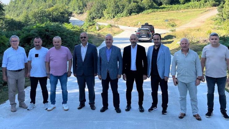 Ali Temür yayla grup yollarını yerinde inceledi