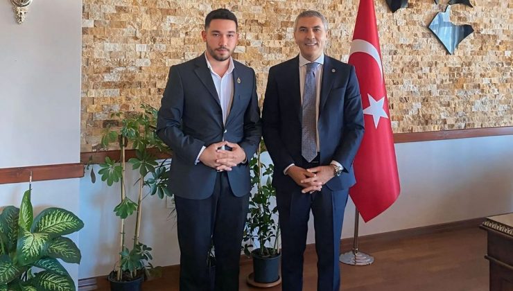 Beypazarı Alperen Ocakları Başkanı’ndan Kaymakam Coşkun’a ziyaret