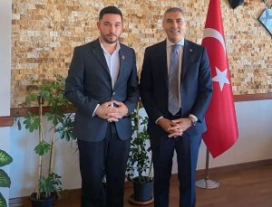 Beypazarı Alperen Ocakları Başkanı’ndan Kaymakam Coşkun’a ziyaret