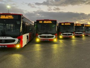 Ankara Büyükşehir Belediyesi’nden Başkent’e 5 yeni otobüs