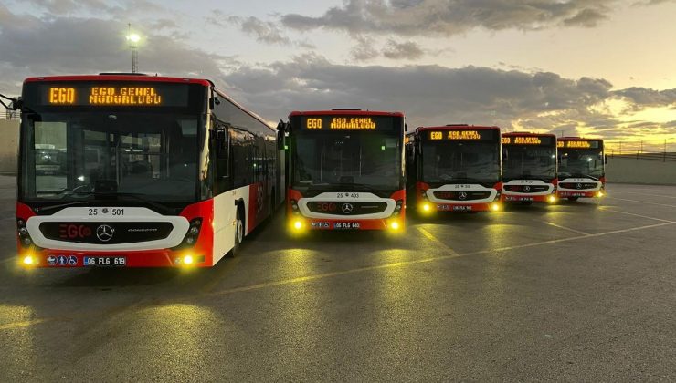 Ankara Büyükşehir Belediyesi’nden Başkent’e 5 yeni otobüs