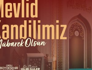 Ordu Belediye Başkanı Güler'den Mevlid Kandili mesajı