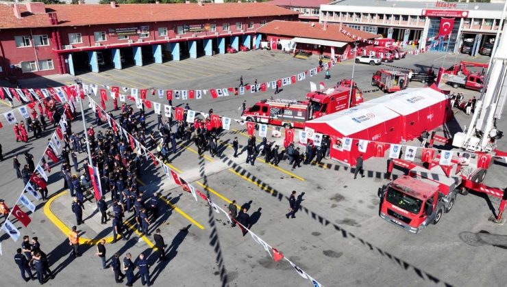 Başkent Ankara'da İtfaiye Haftası coşkusu başladı