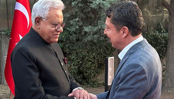 Belediye başkanından Pakistan büyükelçisine ziyaret