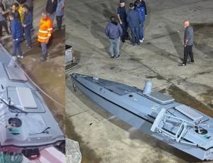 Hamsi yerine ağlara insansız deniz aracı takıldı!