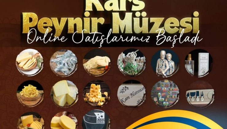 Kars Peynir Müzesi Online Satışlara Başladı