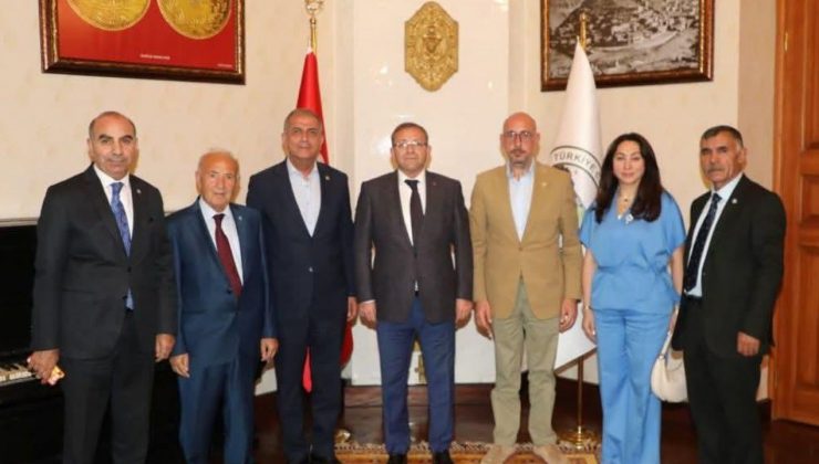 İYİ Parti Heyeti Kars Valisi Ziya Polat’ı ziyaret etti