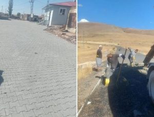 Köylerde altyapı çalışmaları aralıksız devam ediyor