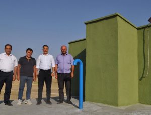 Kaymakam Demirtaş, Su Deposu çalışmasını yerinde inceledi