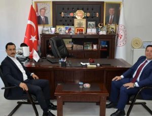 Akyaka Kaymakamı Demirtaş’tan Gençlik ve Spor İl Müdürü'ne ziyaret