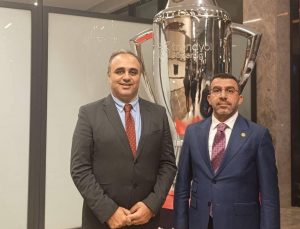 Milletvekili Çalkın’dan TFF’ye ziyaret