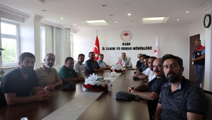 Tarım İl Müdürü Enver Aydın'dan şap aşılama çalışmalarına takın takip