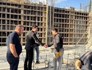 Susuz Kaymakamı Muhammed Emin Tutal, ilçedeki Proje çalışmalarını yerinde inceledi