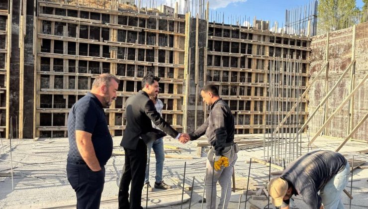 Susuz Kaymakamı Muhammed Emin Tutal, ilçedeki Proje çalışmalarını yerinde inceledi