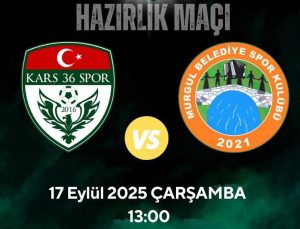 Kars 36 Spor'dan hazırlık maçı daveti