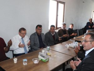 Vali Ziya Polat’tan Mehmet Nuri Kişli'ye taziye ziyareti