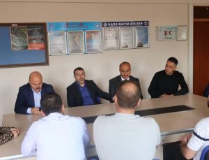Milletvekili Adem Çalkın’dan Gülahmet Aytemiz Güzel Sanatlar Lisesi’ne ziyaret