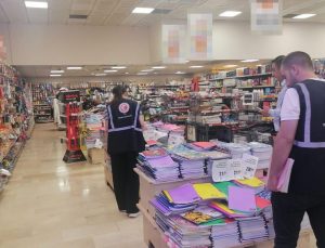 Kars’ta öğrenci ve velilerin mağduriyet yaşamaması için kırtasiyelere denetimler sıklaştırıldı