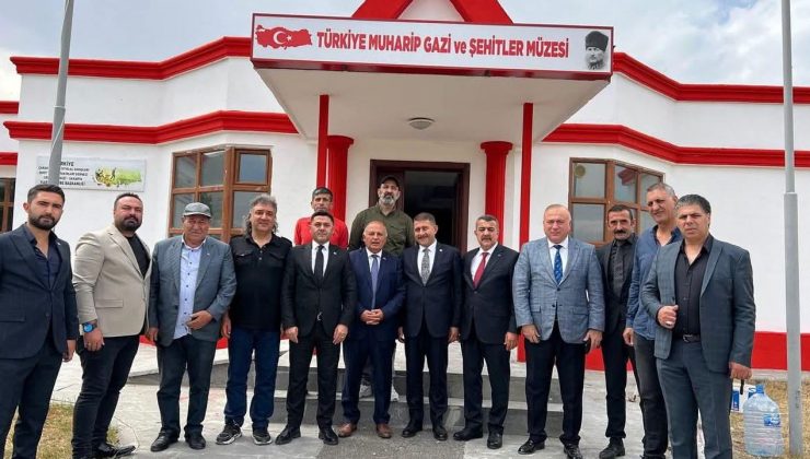 MHP Heyetinden Kars Şehit ve Gazi Aileleri Derneği’ne Anlamlı Ziyaret