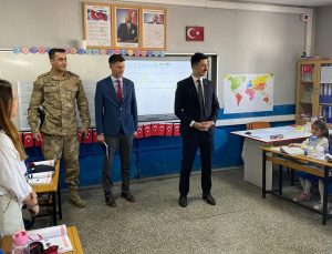 Digor Kaymakamı Kahraman’dan Dağpınar İlkokulu’na ziyaret