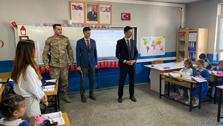 Digor Kaymakamı Kahraman’dan Dağpınar İlkokulu’na ziyaret