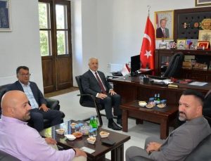 Ahmet Arslan’dan Gençlik ve Spor İl Müdürü Mehmet Başköylü’ye ziyaret