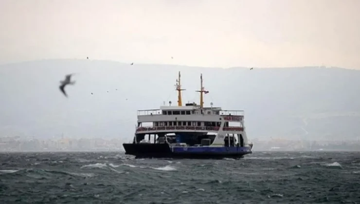 Kuvvetli rüzgar nedeniyle Bodrum feribot seferleri iptal edildi