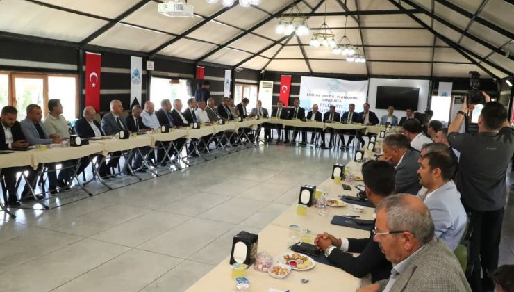 Eğitime Destek Platformu Eyyübiye'de toplandı