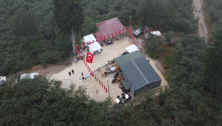 Şehit babasının yıllardır kurduğu ev hayali gerçekleşti