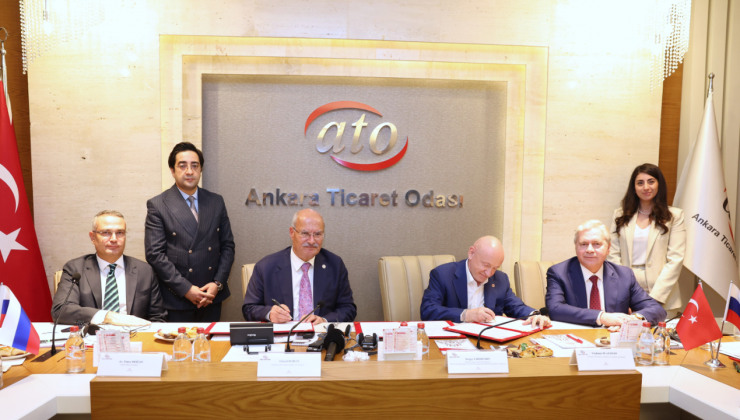 ATO Başkanı Baran: “Türkiye-Rusya ticaretini 100 milyar dolara taşımaya hazırız”