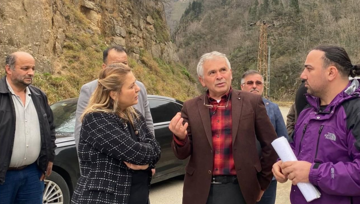 Giresun'un Doğankent İlçesi Çatalağaç köyünde maden tehlike saçıyor