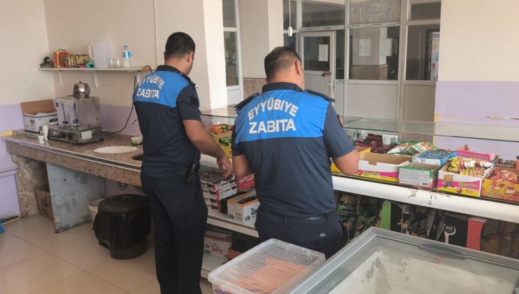 Eyyübiye Belediyesi'nden okul kantinlerinde sıkı denetim