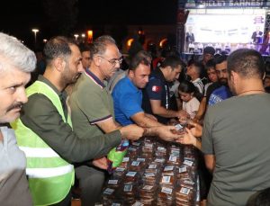 Eyyübiye mMillet Bahçesi'nde Mevlid Kandili coşkusu yaşandı