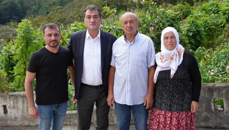 Fuat Köse Emrah Usta'nın ailesine destek ziyareti yaptı