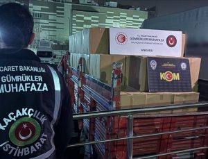 Gümrüklerde 74,8 milyar liralık kaçak eşya yakalandı